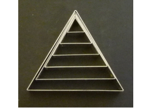 large triangle set of 6 - 9306